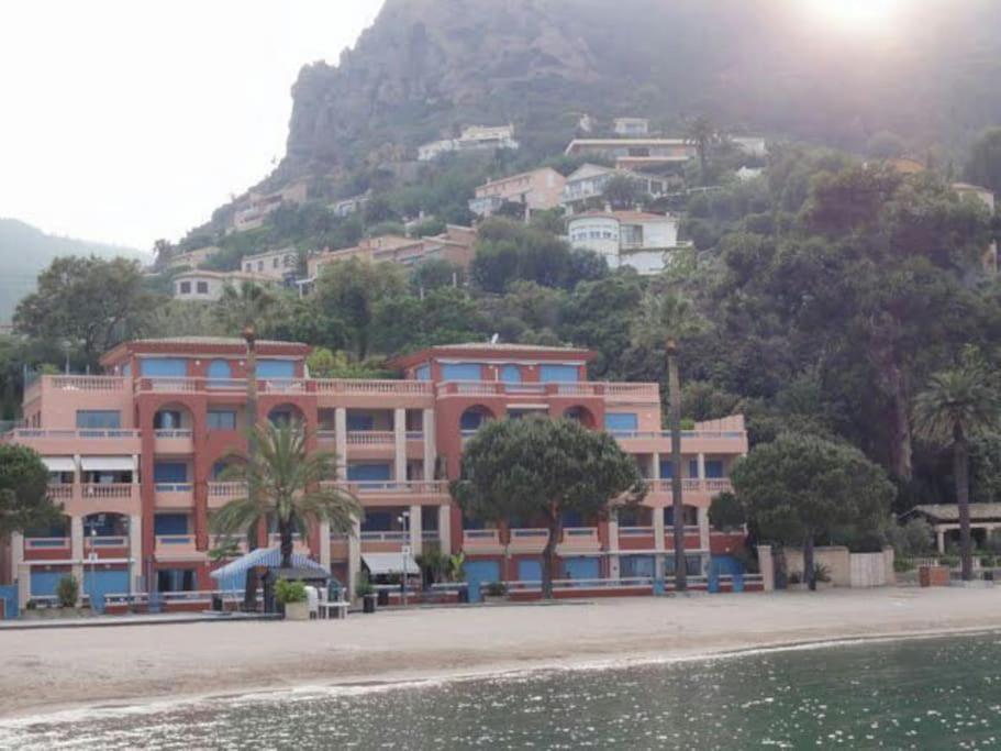 French Riviera 1 Bedroom On The Beach Facing Cannes Théoule-sur-Mer Exterior photo