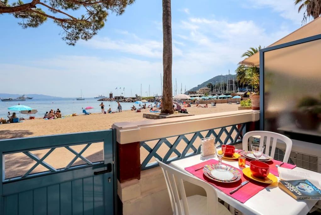 French Riviera 1 Bedroom On The Beach Facing Cannes Théoule-sur-Mer Exterior photo